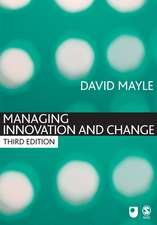 Managing Innovation and Change