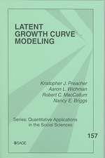 Latent Growth Curve Modeling