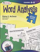 The Reading Puzzle: Word Analysis, Grades 4-8