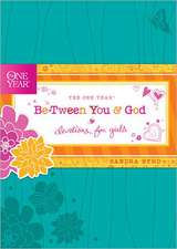 The One Year Be-Tween You and God