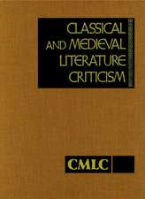 Classical and Medieval Literature Criticism