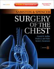 Sabiston and Spencer's Surgery of the Chest: Expert Consult - Online and Print (2-Volume Set)