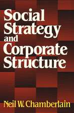 Social Strategy & Corporate Structure