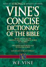 Vine's Concise Dictionary of Old and New Testament Words