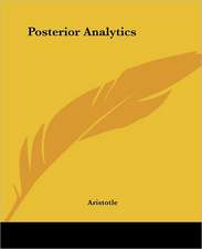 Aristotle: Posterior Analytics