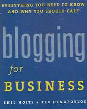 Blogging for Business