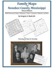 Family Maps of Noxubee County, Mississippi