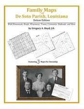 Family Maps of de Soto Parish, Louisiana