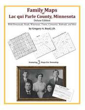 Family Maps of Lac Qui Parle County, Minnesota