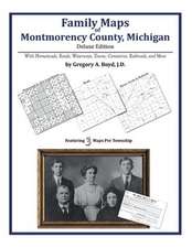 Family Maps of Montmorency County, Michigan