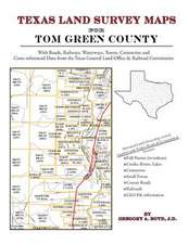 Texas Land Survey Maps for Tom Green County