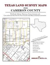 Texas Land Survey Maps for Cameron County