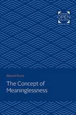 The Concept of Meaninglessness