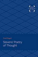 Stevens′ Poetry of Thought