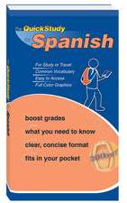 The QuickStudy for Spanish