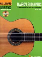 Classical Guitar Pieces 24 Pieces Arranged for Solo Guitar in Standard Notation Book/Online Audio [With CD (Audio)]