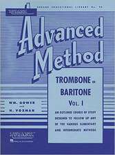 Rubank Advanced Method - Trombone or Baritone, Vol. 1