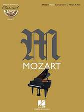 Mozart: Piano Concerto in D Minor, K 466 [With CD (Audio)]