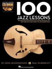 100 Jazz Lessons Guitar Lesson Goldmine Series Book/Online Audio