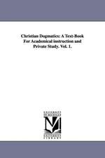 Christian Dogmatics