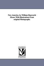 New America. by William Hepworth Dixon. with Illustrations from Original Photographs.