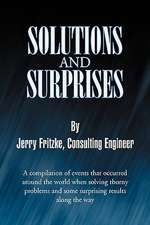 Fritzke, J: Solutions and Surprises