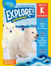 National Geographic Kids Explore! Workbook Kindergarten