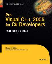 Pro Visual C++ 2005 for C# Developers: Featuring C++/CLI