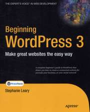 Beginning WordPress 3