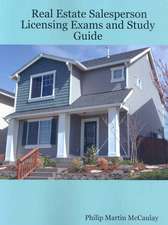 Real Estate Salesperson Licensing Exams and Study Guide