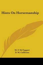 Hints On Horsemanship