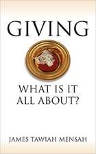 Giving: What Is It All About?