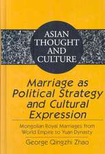 Marriage as Political Strategy and Cultural Expression