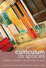 Curriculum as Spaces