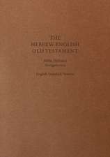 ESV Hebrew–English Old Testament – Biblia Hebraica Stuttgartensia (BHS) and English Standard Version (ESV) (Cloth over Board)