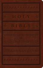 ESV Large Print Personal Size Bible (TruTone, Brown, Engraved Mantel Design)