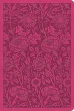 ESV Value Compact Bible (TruTone, Raspberry, Floral Design)