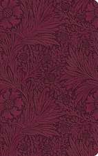 ESV Large Print Value Thinline Bible (TruTone, Raspberry, Floral Design)