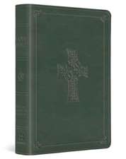 ESV Value Large Print Compact Bible (Trutone, Quiet Forest, Celtic Cross Design)