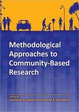 Methodological Approaches to Community–Based Research