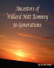 Ancestors of Willard Mitt Romney