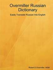 Overmiller Russian Dictionary