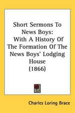 Short Sermons To News Boys