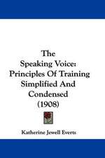 The Speaking Voice