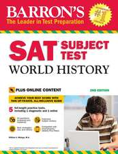 SAT Subject Test World History with Online Tests