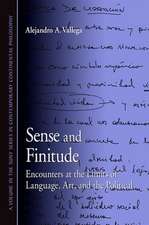 Sense and Finitude: Encounters at the Limits of Language, Art, and the Political