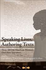 Speaking Lives, Authoring Texts