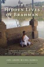 The Hidden Lives of Brahman: Sankara's Vedanta Through His Upanisad Commentaries, in Light of Contemporary Practice