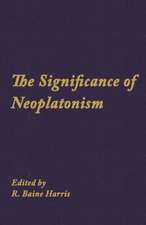 Significance of Neoplatonism, The