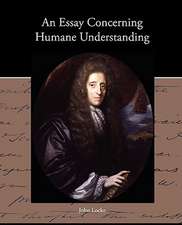 An Essay Concerning Humane Understanding